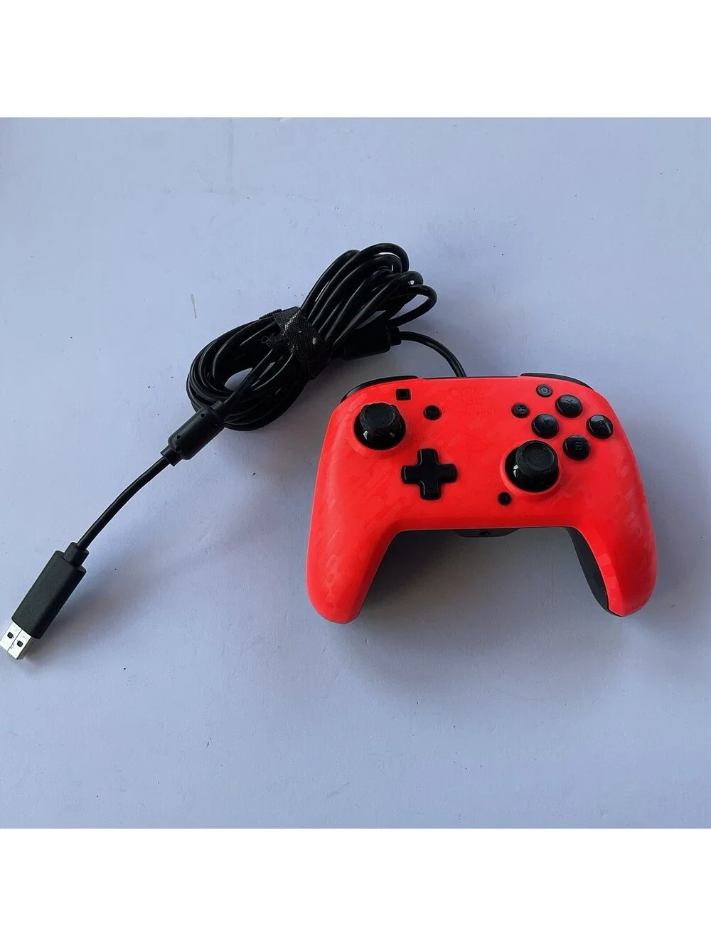 PDP Gaming Faceoff Deluxe Wired Switch Pro Controller Red Camo Nintendo Switch